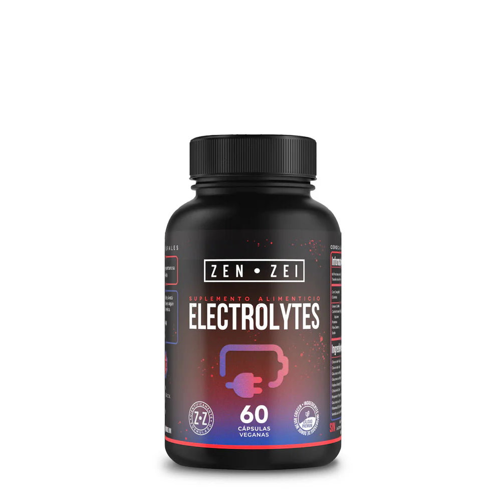 ZEN•ZEI Advanced Electrolytes | Electrolitos Avanzados para Hidratación y Rendimiento (30 / 60 cápsulas)