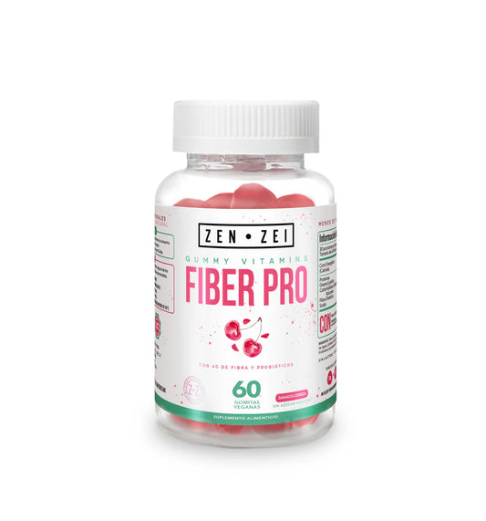 ZEN•ZEI Fiber Pro | Gummies de Fibra y Probióticos para el Bienestar Digestivo